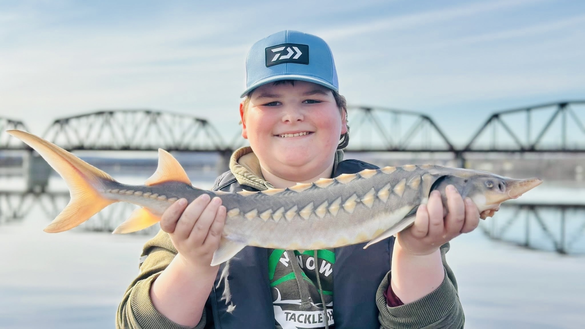Kid with Fish