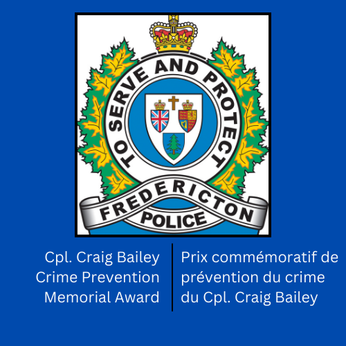 Logo for the Cpl. Craig Bailey Crime Prevention award